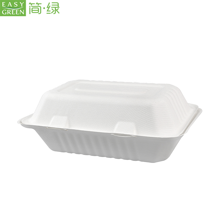 Clamshell Lunch Box For Fast Food Packaging